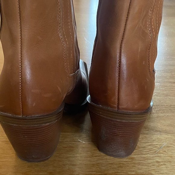 Vince Camuto Tan Ankle Boots - Picture 5 of 9